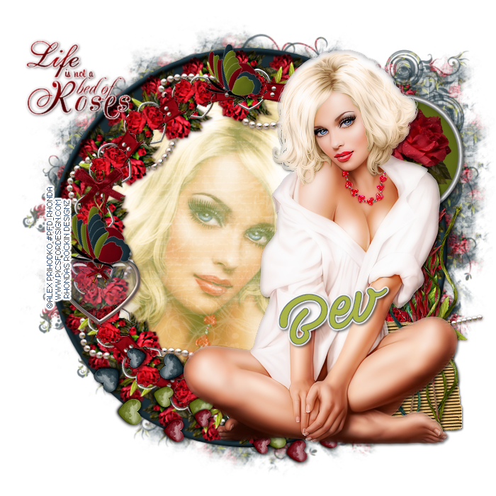 Rhonda's Rockin' Designz Life Is Not a Bed of Roses FTU